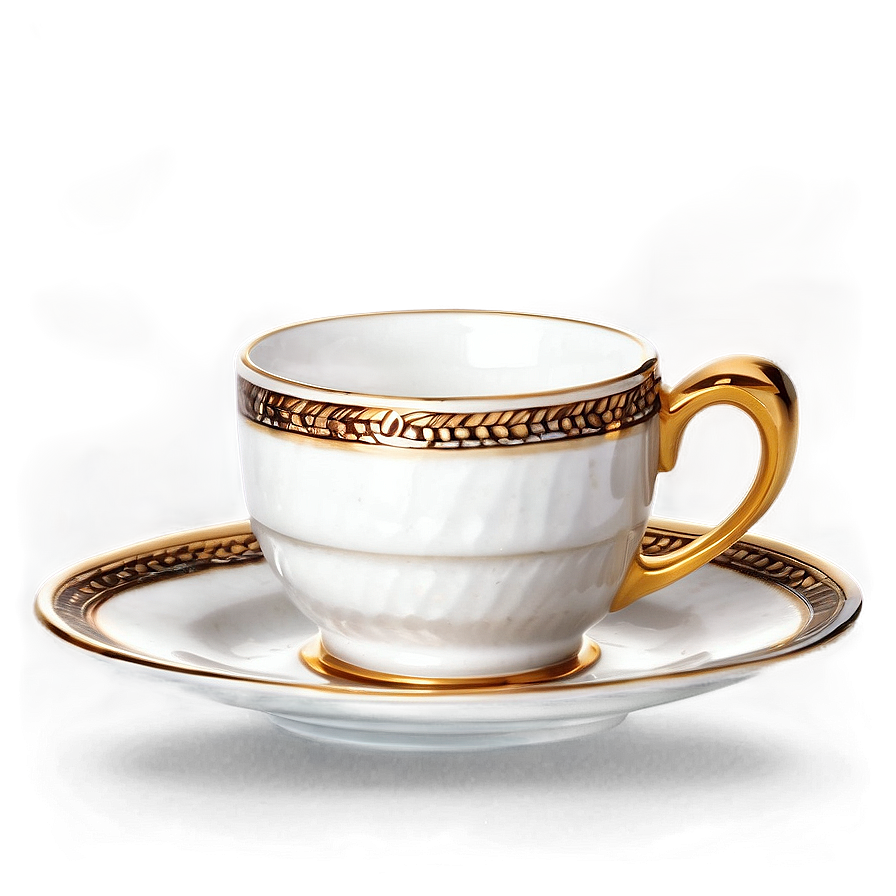 Coffee Cup On Saucer Png 05042024