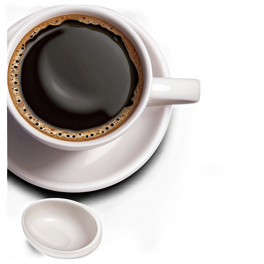 Coffee Cup Top View Png 50