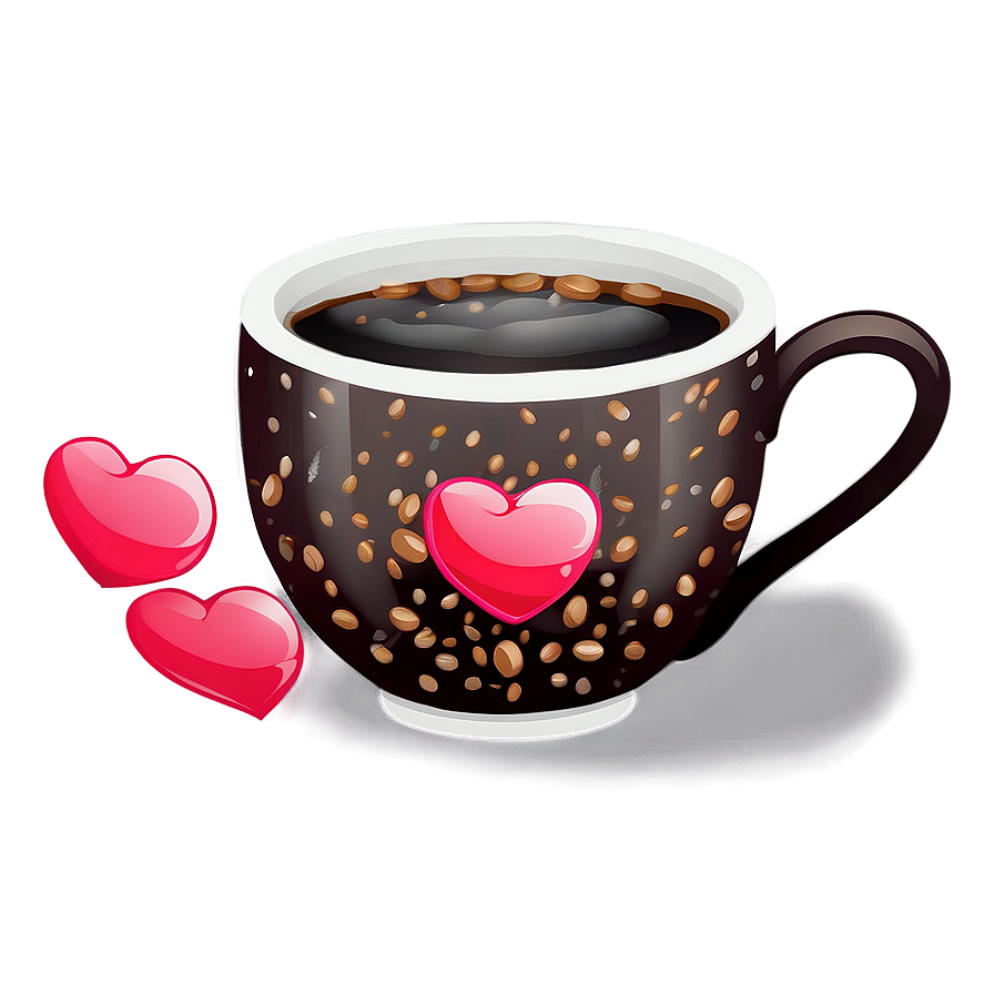 Coffee Cup With Heart Png 81