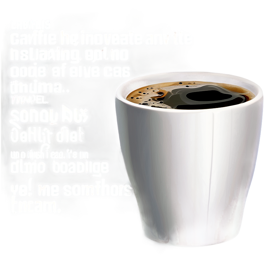 Coffee Cup With Quote Png 05042024