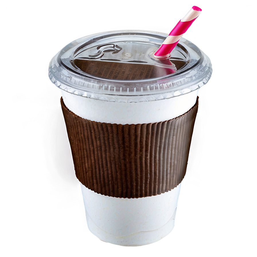 Coffee Cup With Straw Png 05042024