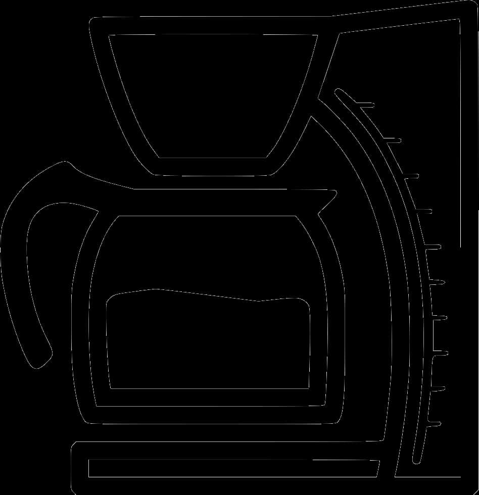 Coffee Maker Outline