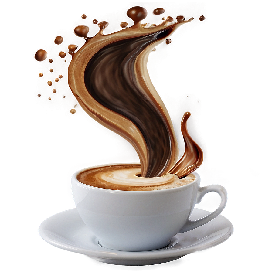 Coffee Splash Effect Png Whh7