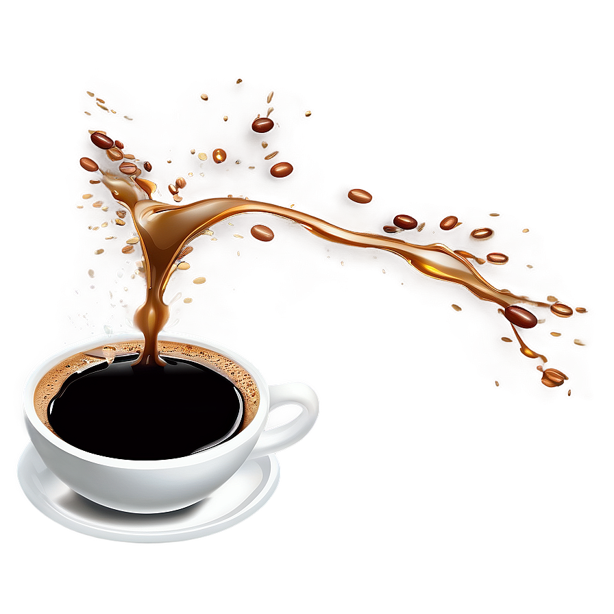 Coffee Splash Graphic Png 06272024