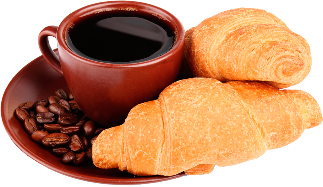 Coffeeand Croissants Breakfast