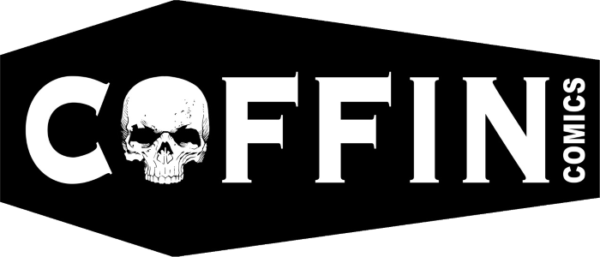 Coffin Comics Logo Skull