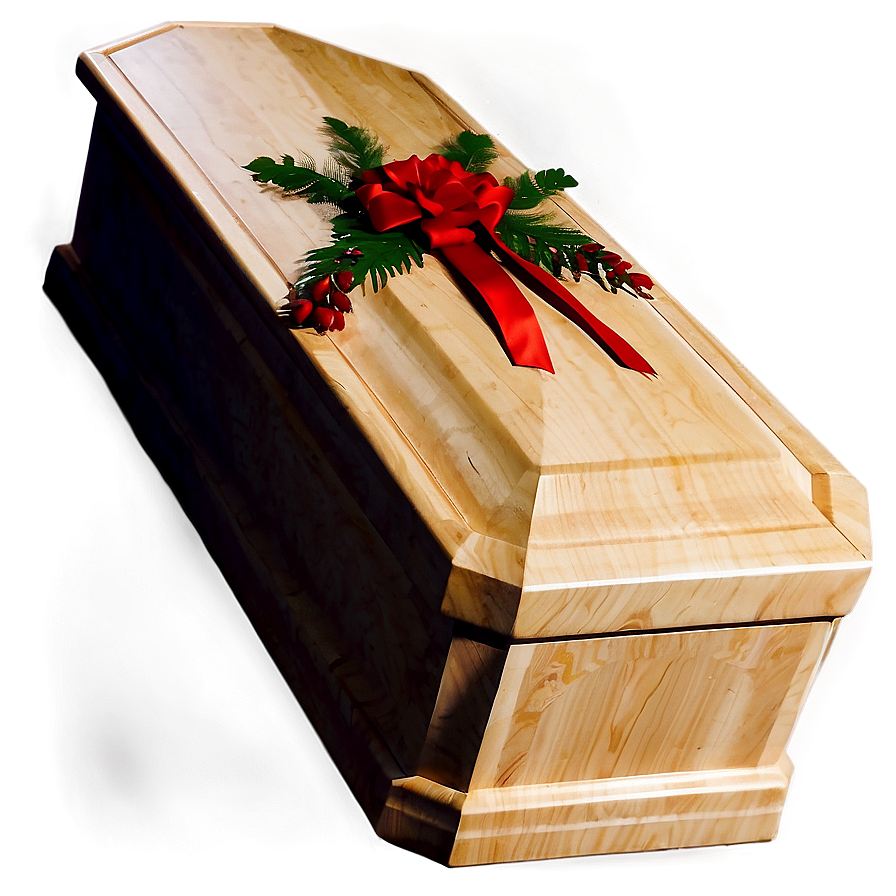 Coffin On Black Background Png 47