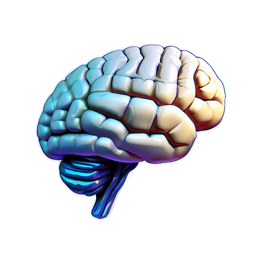 Cognitive Brain Emoji Png 06132024