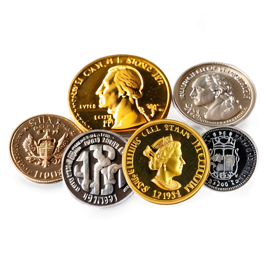 Coin Collection Png 05252024