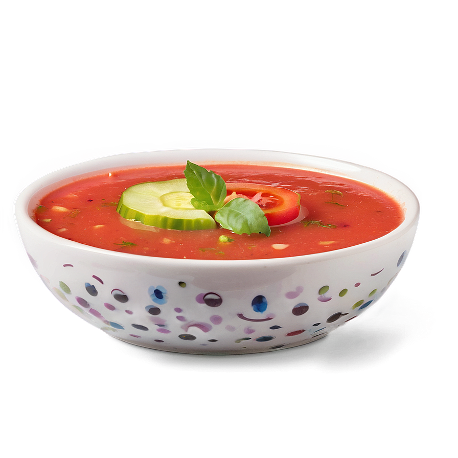 Cold Gazpacho Soup Png 05242024