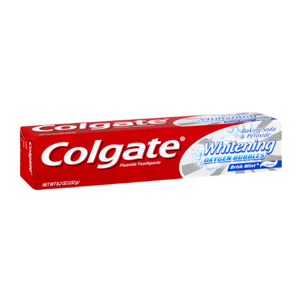 Colgate Whitening Toothpaste Packaging