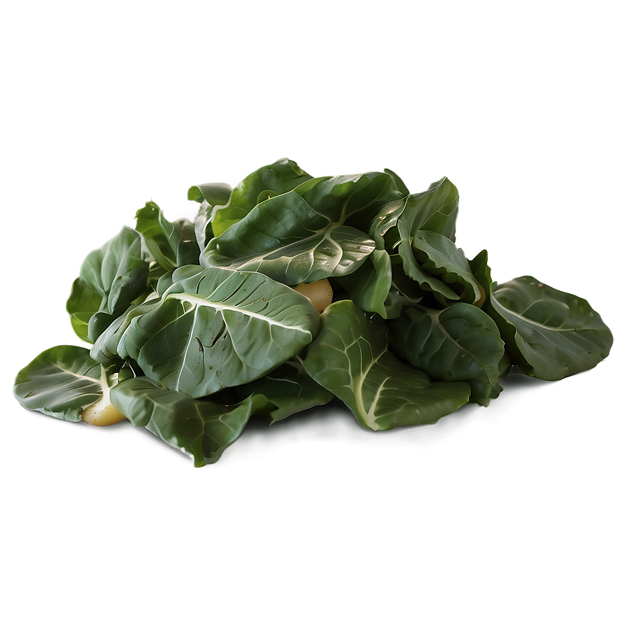 Collard Greens With Potatoes Png Cyx