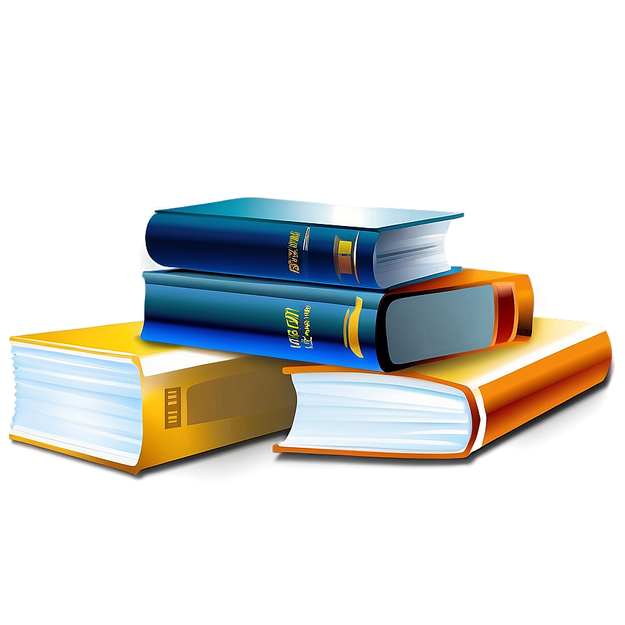 College Library Books Png Yvt