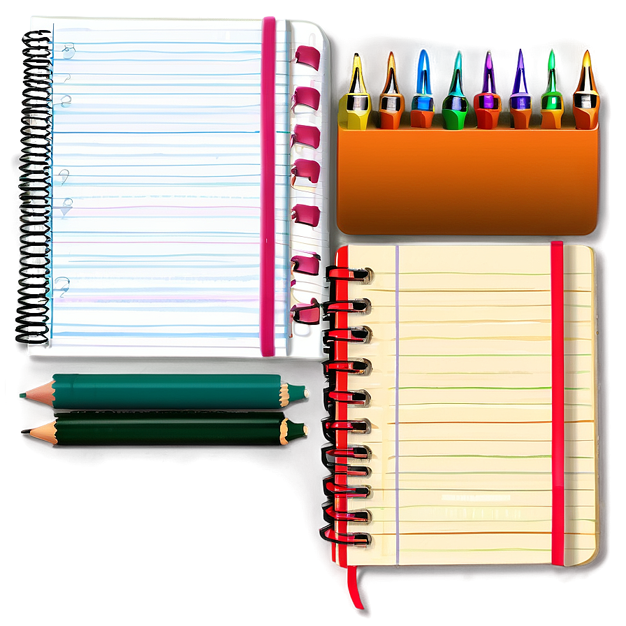 College Ruled Notebook Png Qqi