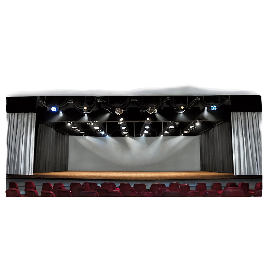 College Theatre Stage Png 6