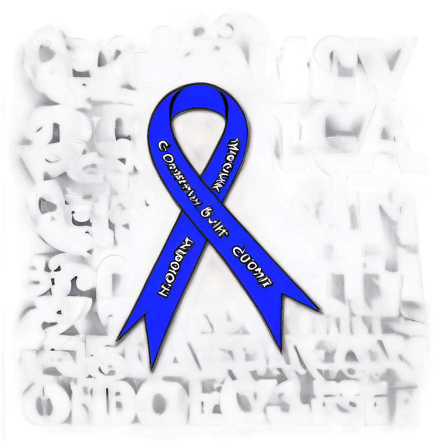 Colon Cancer Advocacy Ribbon Png Umh73