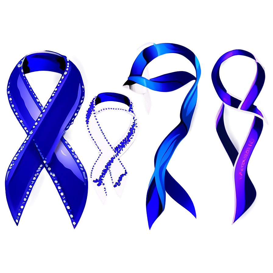 Colon Cancer Awareness Month Ribbon Png Vmc39