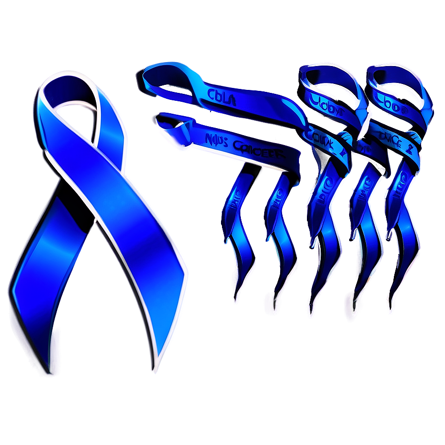 Colon Cancer Ribbon Art Png 37