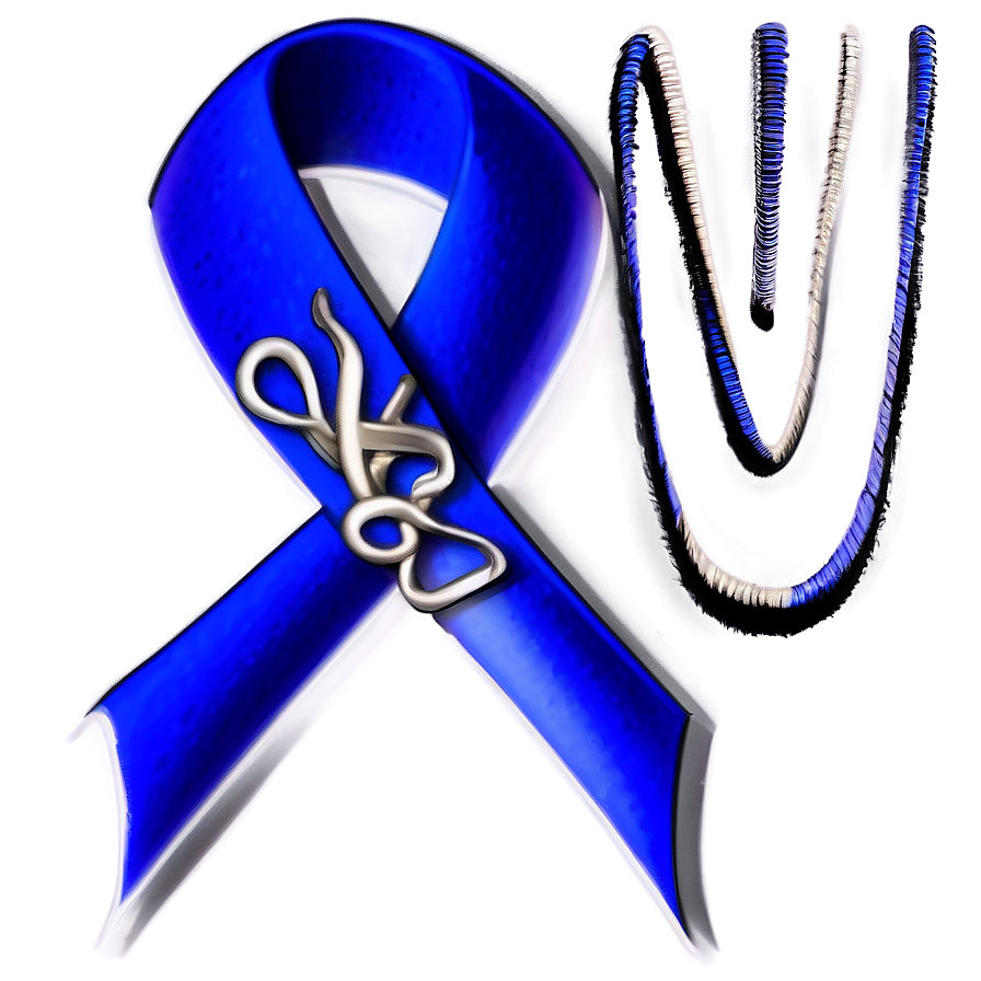 Colon Cancer Warrior Ribbon Png Mbw22