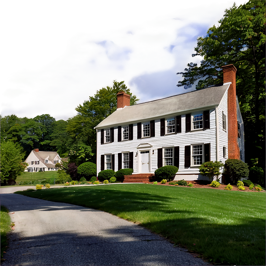 Colonial Connecticut Homes Png 56