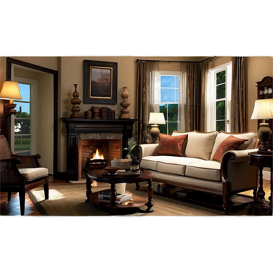 Colonial Living Room Tradition Png 05242024