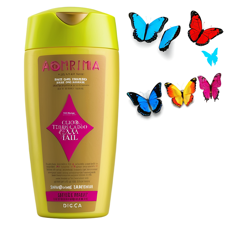 Color-treated Hair Shampoo Bottle Png Etd4