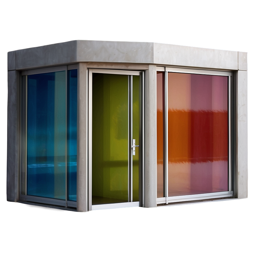 Colored Glass Door Png Bnh