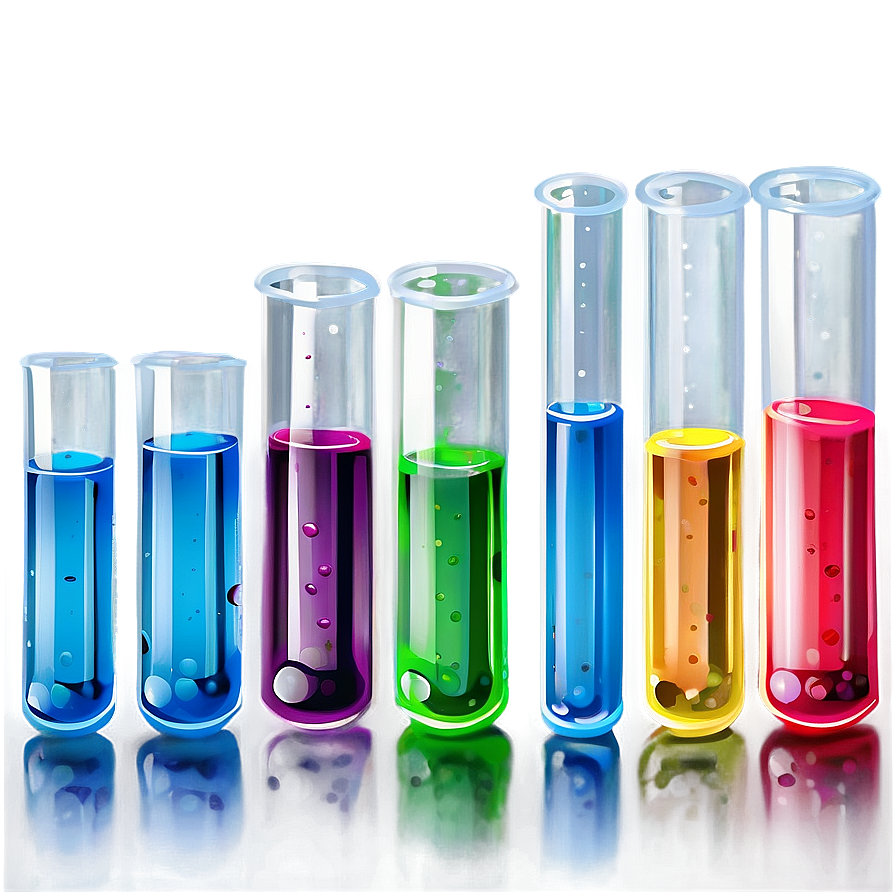 Colored Liquid Test Tubes Png 06262024