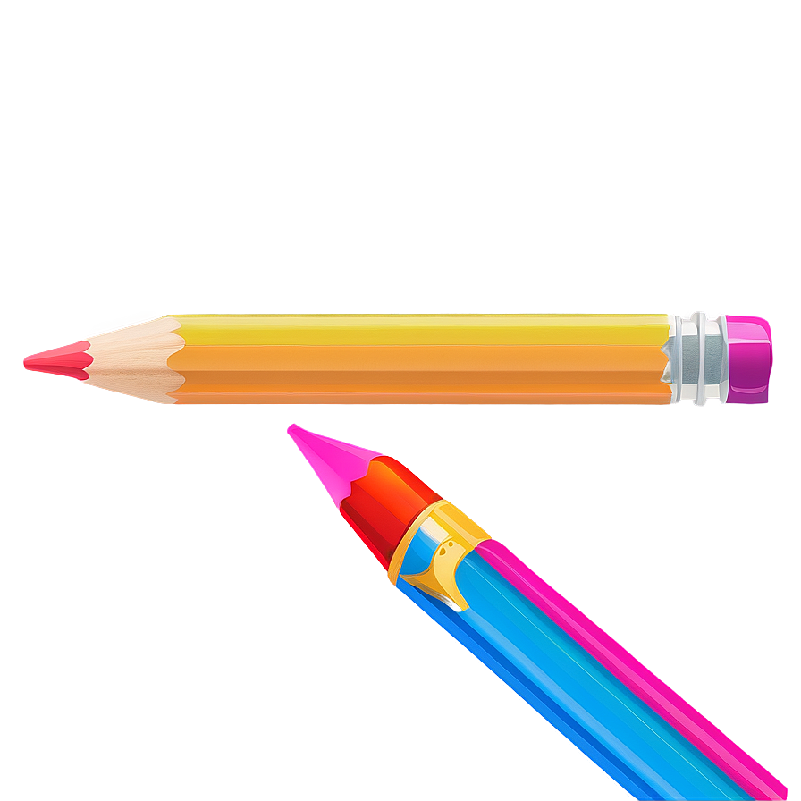 Colored Pencil Crayons Png 75