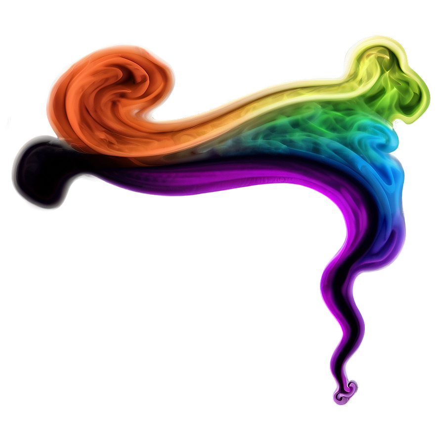 Colored Smoke Vector Png 06262024