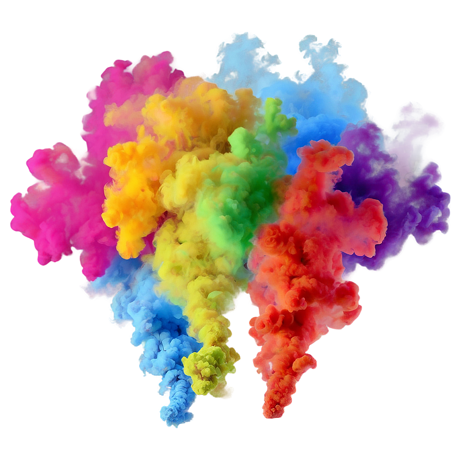 Colored Smoke Vector Png 12