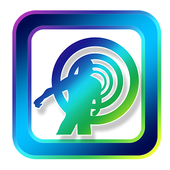 Colorful_ Abstract_ Qi_ Wireless_ Charging_ Icon