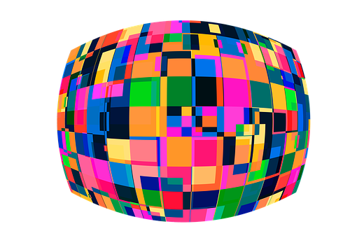 Colorful Abstract Sphere