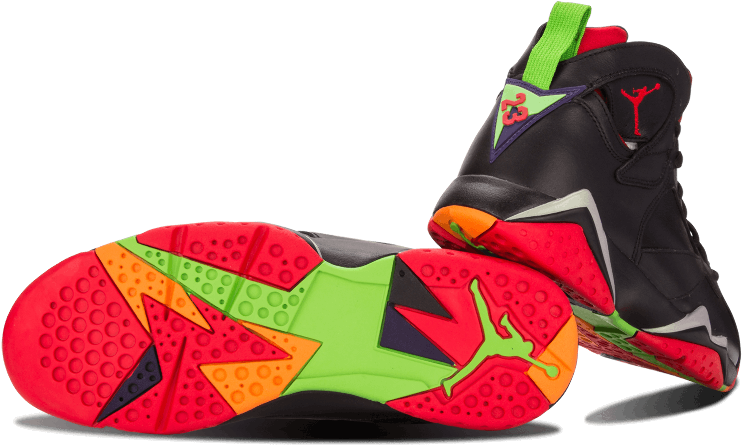Colorful Air Jordan Sneakers