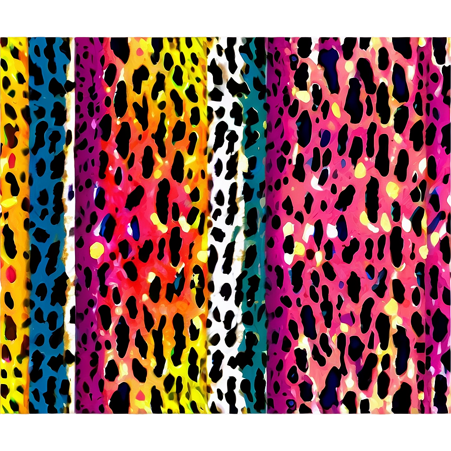 Colorful Animal Print Png 53