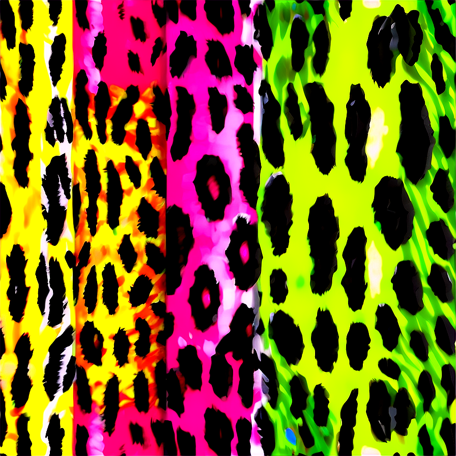 Colorful Animal Print Png Cvw9