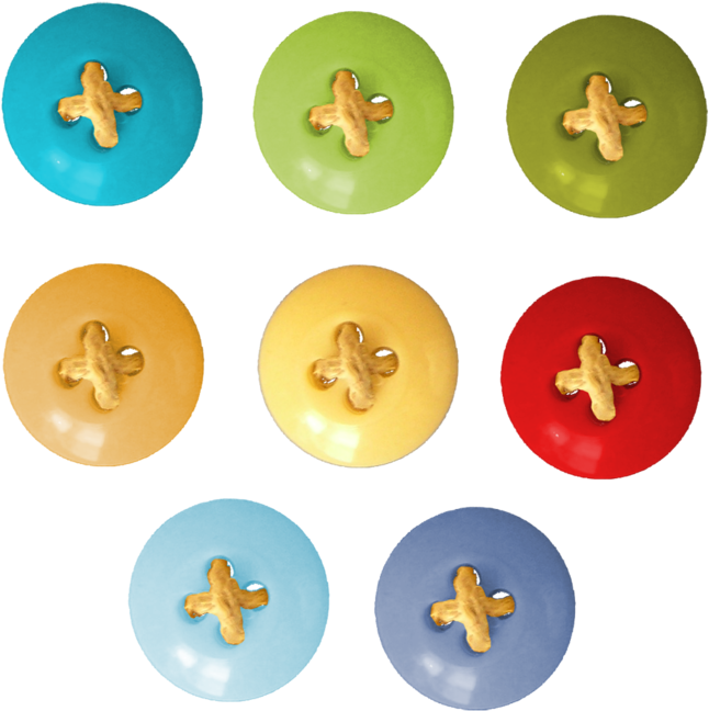 Colorful Assorted Buttons