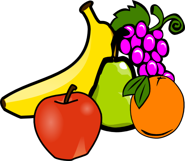 Colorful Assorted Fruits Illustration