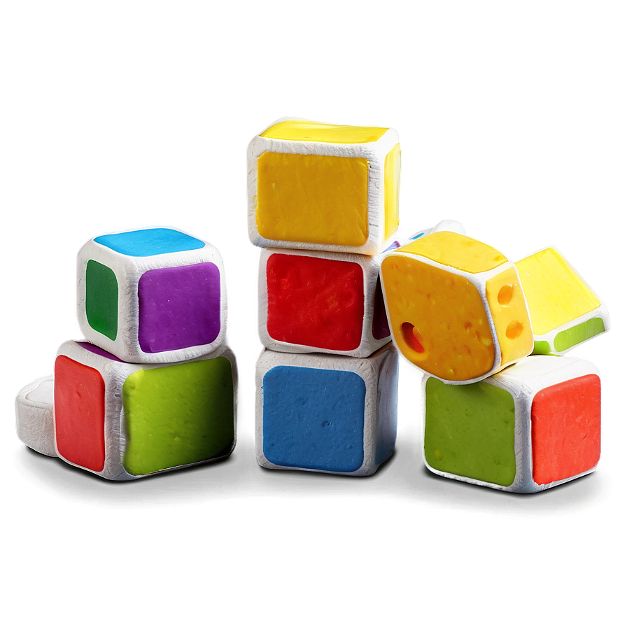 Colorful Baby Blocks Png Prv