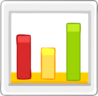 Colorful Bar Chart Icon