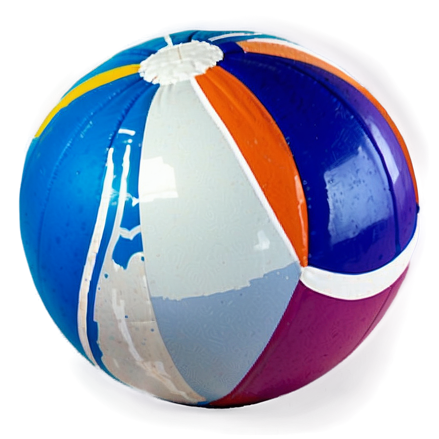 Colorful Beach Ball Png 05242024