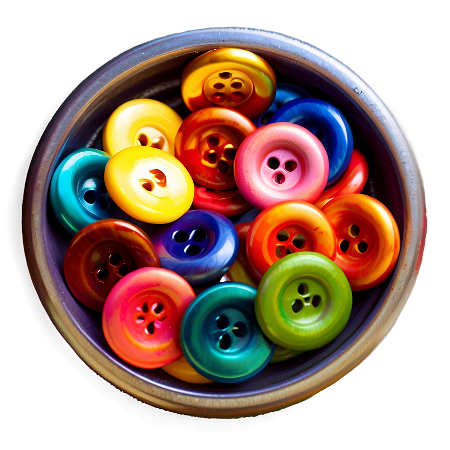 Colorful Button Png 14