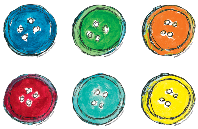 Colorful Buttons Illustration Pete The Cat