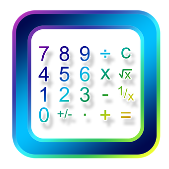 Colorful Calculator App Icon