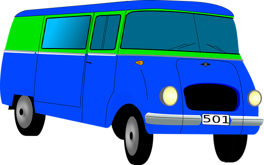 Colorful Cartoon Bus501