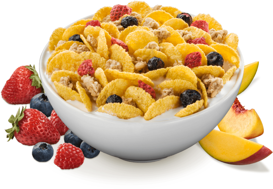 Colorful Cerealwith Fruits