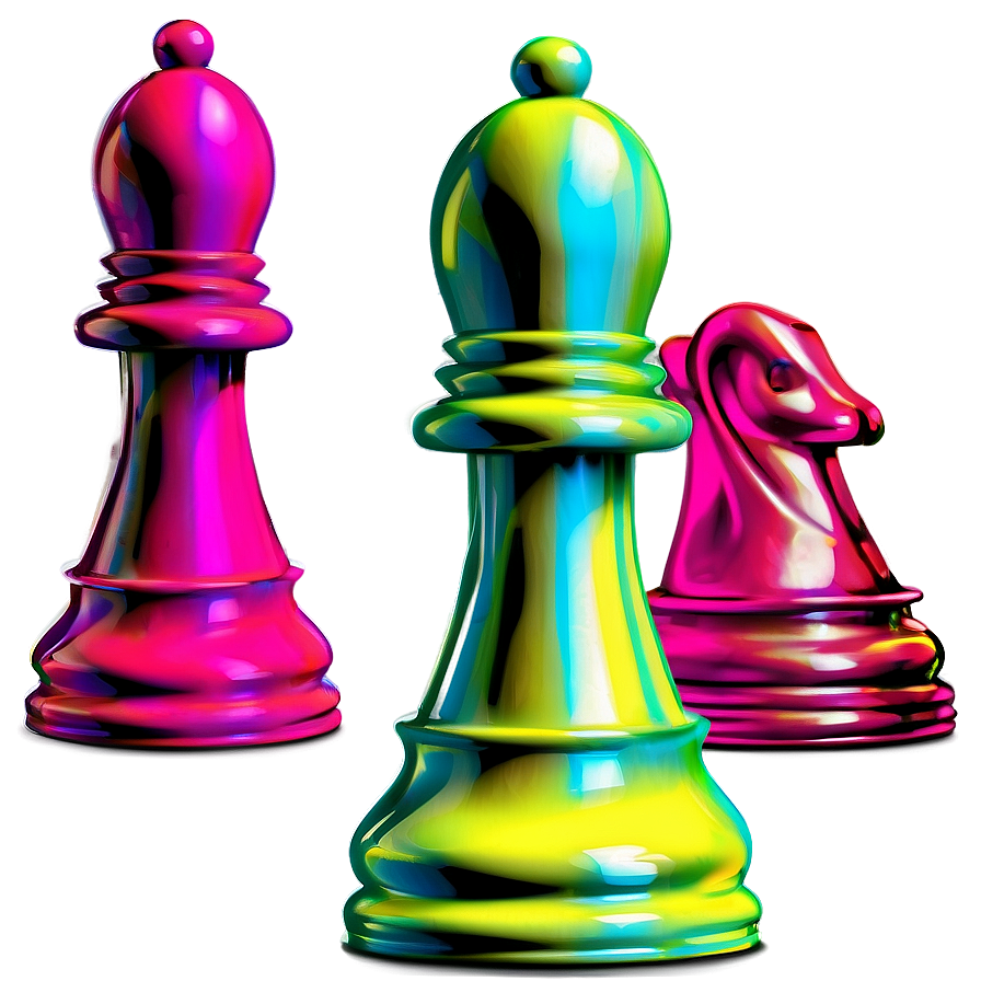 Colorful Chess Pawn Variant Png Cxs48