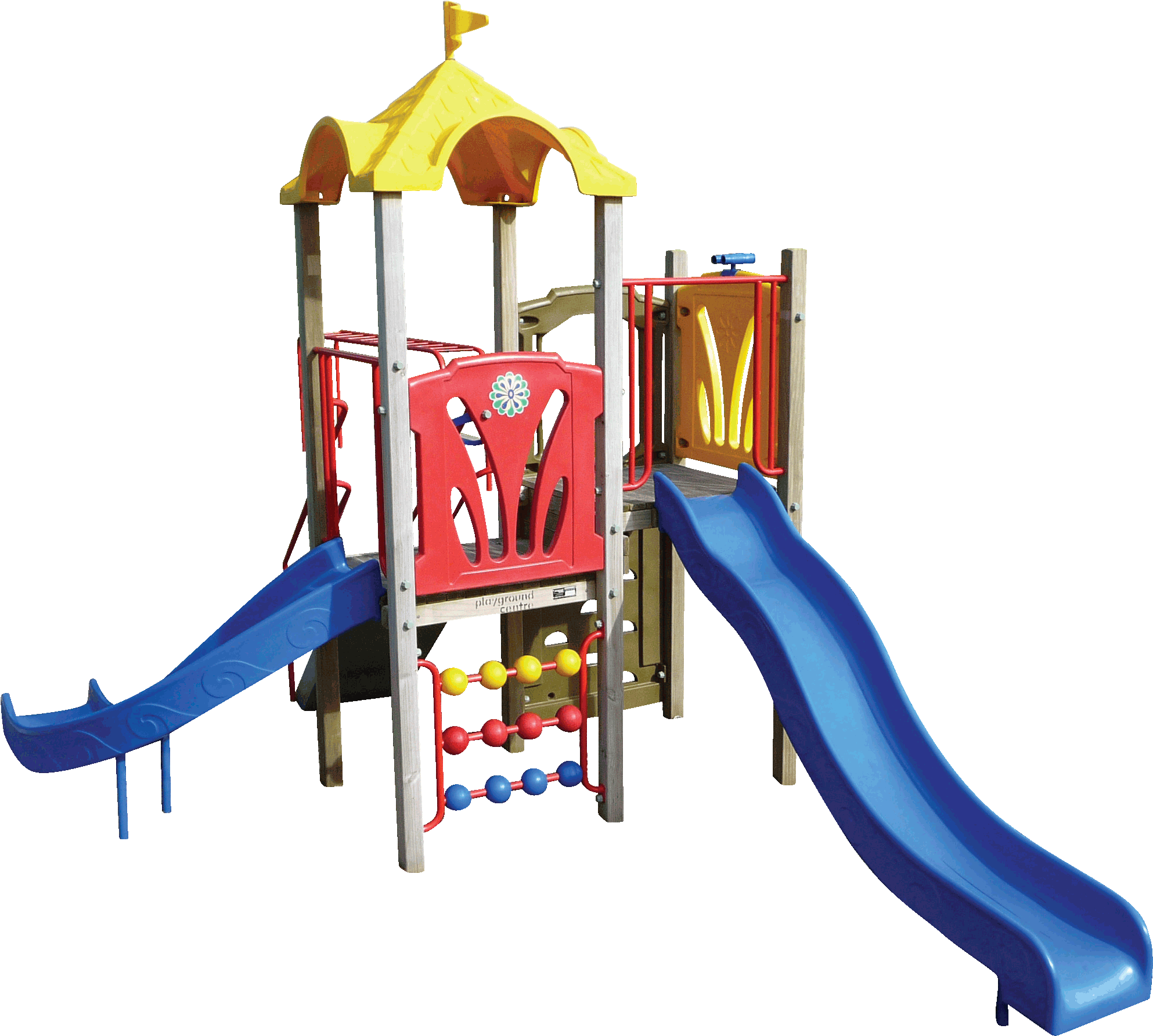 Colorful Childrens Playground Equipment