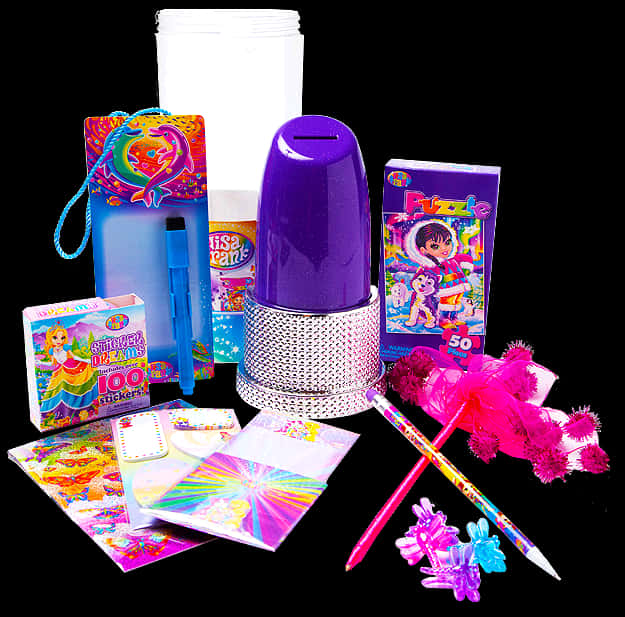 Colorful Childrens Stationery Collection