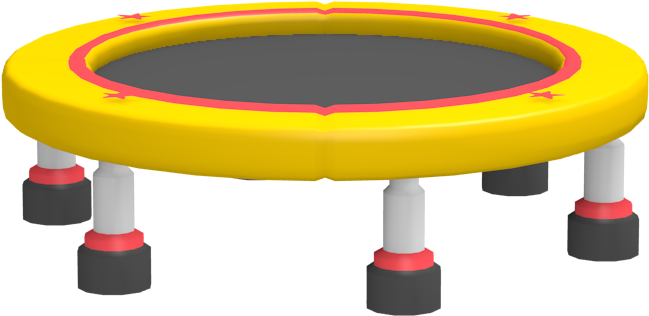 Colorful Childrens Trampoline